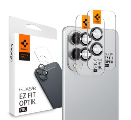 OSŁONA APARATU SPIGEN OPTIK PRO GLAS.TR ”EZ FIT” CAMERA PROTECTOR 2-PACK SAMSUNG GALAXY S25 EDGE BLACK