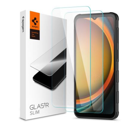 SPIGEN GLAS.TR SLIM 2-PACK SAMSUNG GALAXY XCOVER 7 / 7 PRO CLEAR