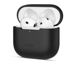 TECH-PROTECT SILICONE APPLE AirPODS 4 BLACK