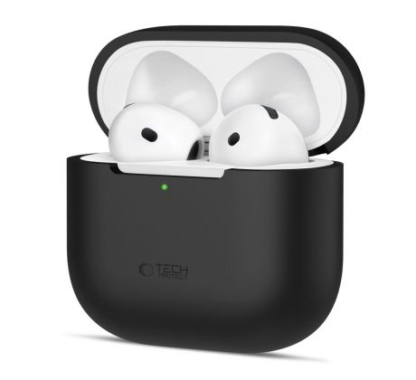 TECH-PROTECT SILICONE APPLE AirPODS 4 BLACK