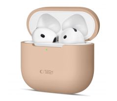TECH-PROTECT SILICONE APPLE AirPODS 4 CAFE LATTE