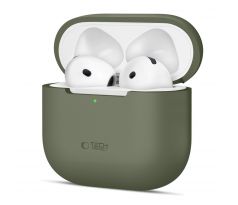 TECH-PROTECT SILICONE APPLE AirPODS 4 OLIVE GREEN
