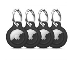 TECH-PROTECT ROUGH 4-PACK APPLE AirTAG BLACK