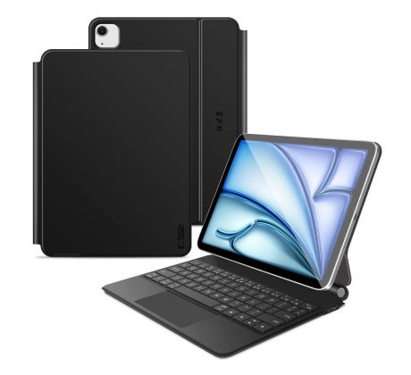 TECH-PROTECT SMARTCASE MAGNETIC + KEYBOARD iPad Air 10.9” 4 / 5 / 2020-2022 / 11” 6 / 7 / 2024-2025 BLACK