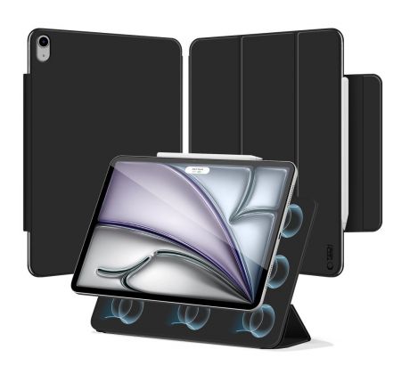 TECH-PROTECT SMARTCASE MAGNETIC iPad Air 13” 1 / 2 / 2024-2025 BLACK