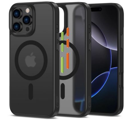 TECH-PROTECT MAGMAT XT 3-SET MAGSAFE iPhone 16 Pro Max MATTE BLACK