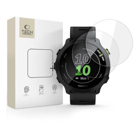 TECH-PROTECT GLASS FIT+ 2-PACK GARMIN FORERUNNER 55 CLEAR