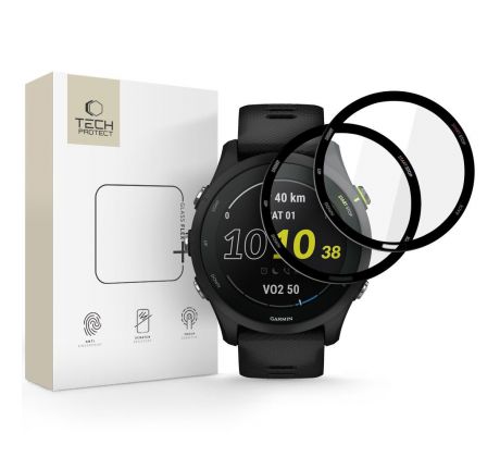 TECH-PROTECT GLASS FLEX+ 2-PACK GARMIN FORERUNNER 255 / 255 MUSIC BLACK