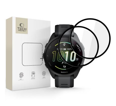 TECH-PROTECT GLASS FLEX+ 2-PACK GARMIN FORERUNNER 165 BLACK