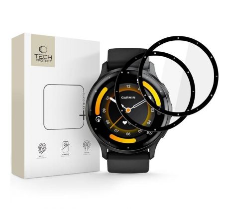 TECH-PROTECT GLASS FLEX+ 2-PACK GARMIN VENU 3 BLACK