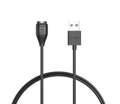 TECH-PROTECT MC04 ULTRABOOST CHARGING USB CABLE 100CM GARMIN WATCH BLACK