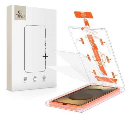 TECH-PROTECT QUICK SET+ 2-PACK SAMSUNG GALAXY S25 ULTRA CLEAR