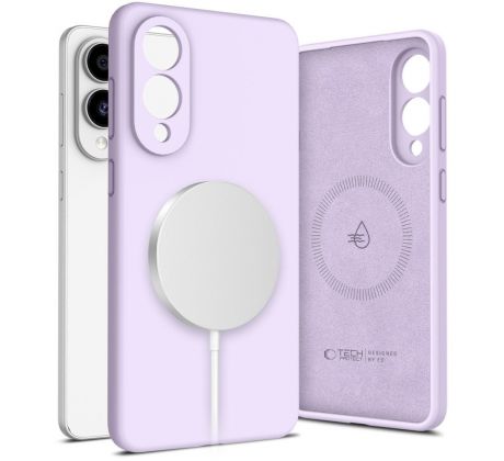 TECH-PROTECT LIQUID SILICONE MAGSAFE SAMSUNG GALAXY S25 EDGE MAUVE