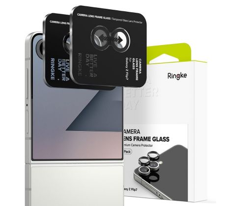 OSŁONA APARATU RINGKE CAMERA FRAME PROTECTOR 2-PACK SAMSUNG GALAXY Z FLIP 7 BLACK