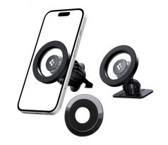 SPIGEN MFT13 MAGNETIC MAGSAFE DASHBOARD & VENT CAR MOUNT BLACK