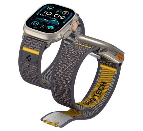 SPIGEN ATHLEX Air APPLE WATCH 6 / 7 / 8 / 9 / 10 / SE / ULTRA 1 / 2 (44 / 45 / 46 / 49 mm) ACTIVE GREY
