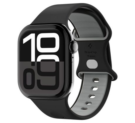 SPIGEN NANO POP APPLE WATCH 6 / 7 / 8 / 9 / 10 / SE / ULTRA 1 / 2 (44 / 45 / 46 / 49 mm) BLACK SESAME