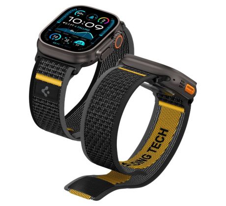 SPIGEN ATHLEX Air APPLE WATCH 6 / 7 / 8 / 9 / 10 / SE / ULTRA 1 / 2 (44 / 45 / 46 / 49 mm) ACTIVE BLACK