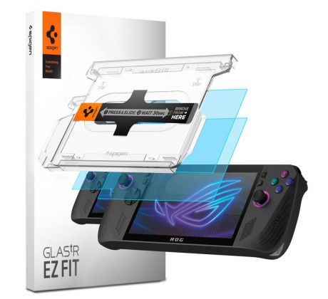 OCHRANNE SKLO SPIGEN GLAS.TR ”EZ FIT” 2-PACK ASUS ROG ALLY X CLEAR