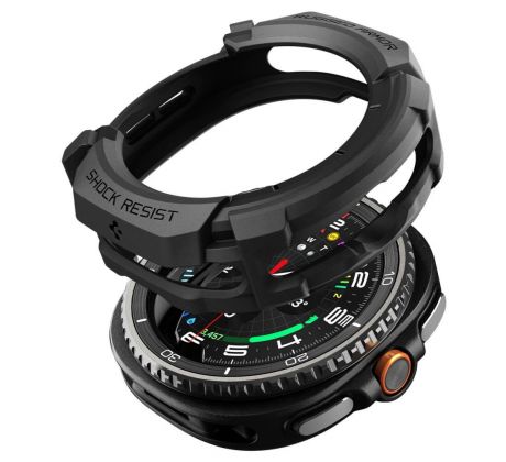 SPIGEN RUGGED ARMOR SAMSUNG GALAXY WATCH 8 CLASSIC (46 mm) MATTE BLACK