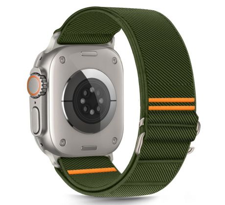 TECH-PROTECT NYLON SLIP APPLE WATCH 6 / 7 / 8 / 9 / 10 / SE / ULTRA 1 / 2 (44 / 45 / 46 / 49 mm) KHAKI