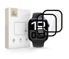 OCHRANNE SKLO TECH-PROTECT GLASS FLEX+ 2-PACK APPLE WATCH 10 (46 mm) BLACK