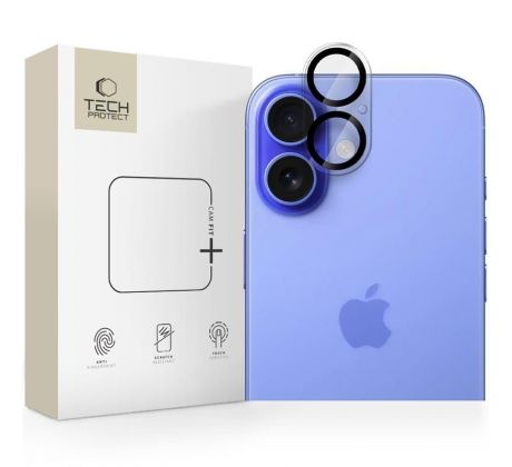 OSŁONA APARATU TECH-PROTECT CAM FIT+ iPhone 16 / 16 Plus CLEAR
