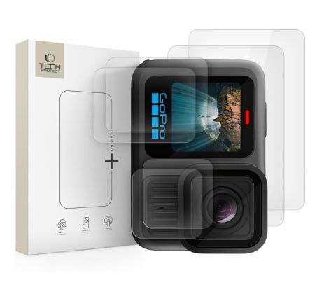 OCHRANNE SKLO TECH-PROTECT GLASS FIT+ 2-SET GOPRO HERO 13 CLEAR