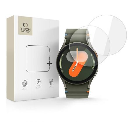 OCHRANNE SKLO TECH-PROTECT GLASS FIT+ 2-PACK SAMSUNG GALAXY WATCH 4 / 5 / 6 / 7 / FE (40 mm) CLEAR