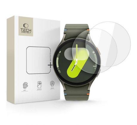 OCHRANNE SKLO TECH-PROTECT GLASS FIT+ 2-PACK SAMSUNG GALAXY WATCH 4 / 5 / 6 / 7 (44 mm) CLEAR