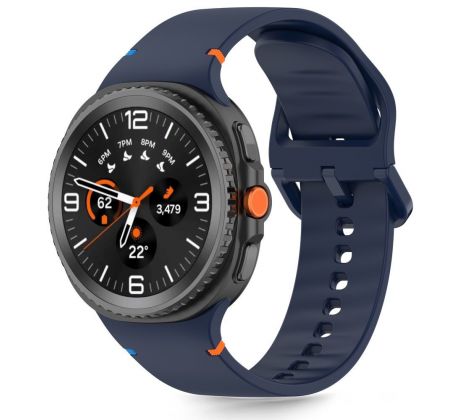 TECH-PROTECT SILICONE SAMSUNG GALAXY WATCH 8 / CLASSIC (40 / 44 / 46 mm) STORM BLUE
