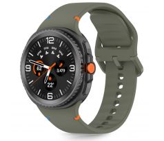 TECH-PROTECT SILICONE SAMSUNG GALAXY WATCH 8 / CLASSIC (40 / 44 / 46 mm) ARMY GREEN