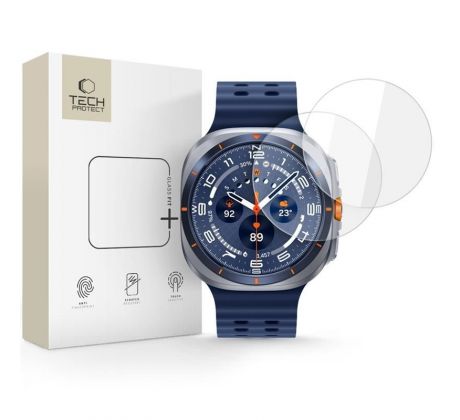 TECH-PROTECT GLASS FIT+ 2-PACK SAMSUNG GALAXY WATCH ULTRA 2024 / 2025 (47 mm) CLEAR