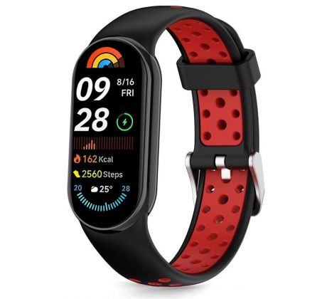 TECH-PROTECT ICONBAND Air XIAOMI SMART BAND 8 / 9 / 10 / NFC BLACK/RED