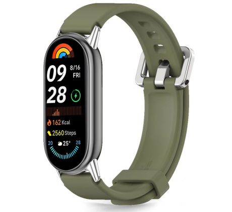 TECH-PROTECT ICONBAND CLASSIC XIAOMI SMART BAND 8 / 9 / 10 / NFC ARMY GREEN