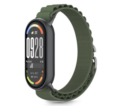 TECH-PROTECT NYLON PRO XIAOMI SMART BAND 8 / 9 / 10 / NFC ARMY GREEN