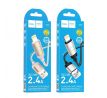 Cable USB A to Lightning Hoco 2,4A 1 m X117 cerný