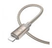 Cable USB A to Lightning Hoco 2,4A 1 m X117 zlatý