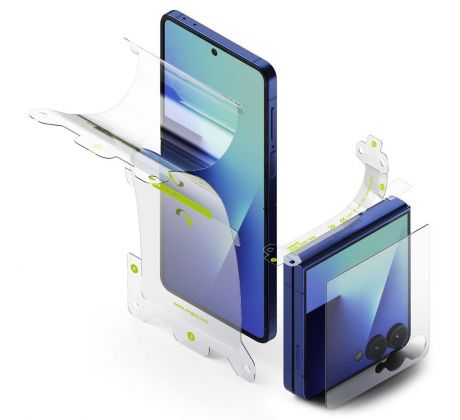 ZESTAW OCHRONNY RINGKE 3-IN-1 PROTECTOR PRO SAMSUNG GALAXY Z FLIP 7 CLEAR