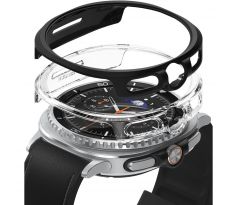RINGKE SLIM 2-PACK SAMSUNG GALAXY WATCH 8 CLASSIC (46 mm) CLEAR & MATTE BLACK