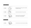 RINGKE SLIM 2-PACK SAMSUNG GALAXY WATCH 8 CLASSIC (46 mm) CLEAR & MATTE BLACK