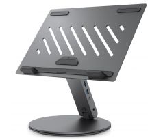 SPIGEN LD204H LAPTOP STAND HUB SPACE GREY