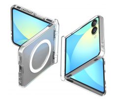 SPIGEN ULTRA HYBRID PRO MAG MAGSAFE SAMSUNG GALAXY Z FLIP 7 CLEAR/WHITE