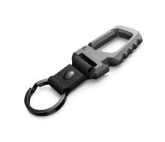 TECH-PROTECT SLIDELOCK CARABINER KEYCHAIN GUNMETAL