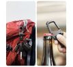 TECH-PROTECT SLIDELOCK CARABINER KEYCHAIN GUNMETAL