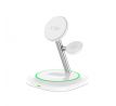 TECH-PROTECT QI15W-A46 3IN1 MAGNETIC MAGSAFE WIRELESS CHARGER WHITE