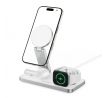 TECH-PROTECT QI15W-A47 3IN1 MAGNETIC MAGSAFE WIRELESS CHARGER WHITE