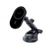 TECH-PROTECT mm15W-V6 MAGNETIC MAGSAFE DASHBOARD & VENT CAR MOUNT WIRELESS CHARGER 15W BLACK/BLACK