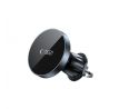 TECH-PROTECT mm15W-V5 MAGNETIC MAGSAFE CD & VENT CAR MOUNT WIRELESS CHARGER 15W BLACK/BLACK