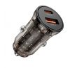 TECH-PROTECT CC01 2-PORT CAR CHARGER PD 30W / QC3.0 BLACK